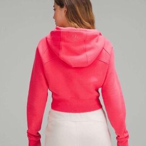 Lipgloss Full-Zip Cropped Scuba Jacket Size 2 Lululemon